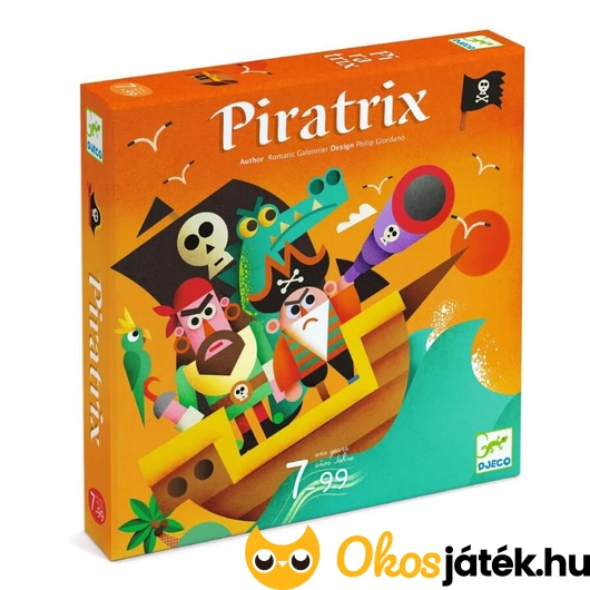 Djeco Piratrix - Kalóz kaland társasjáték