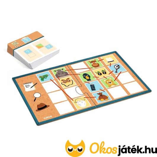 Detective - nyomozós logikai játék tartalma