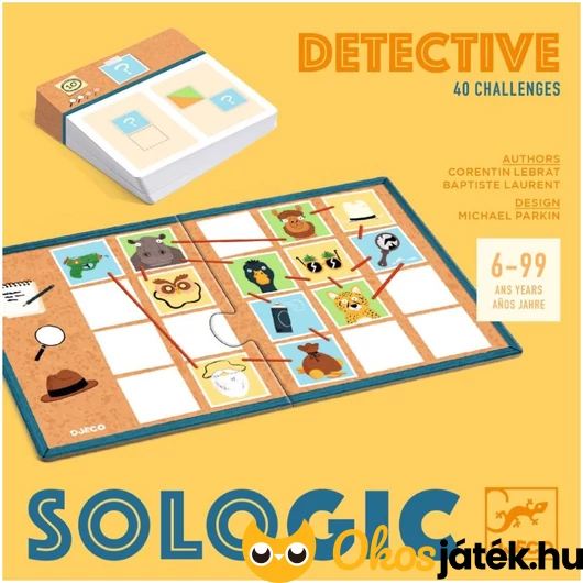 Detective - nyomozós logikai játék Djeco 