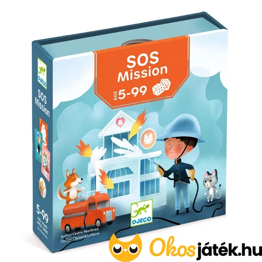 Pets Rescue állati kockázat társasjáték - Djeco