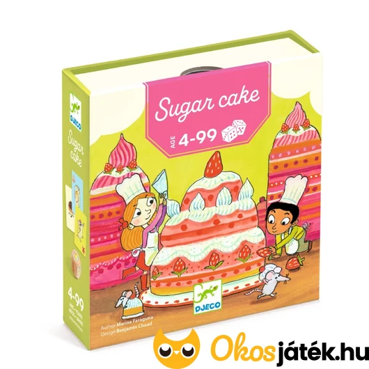 Sugarcake kockacukor társasjáték