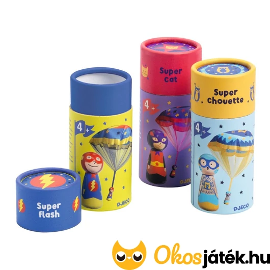 Ejtőernyős hős figurák - Djeco