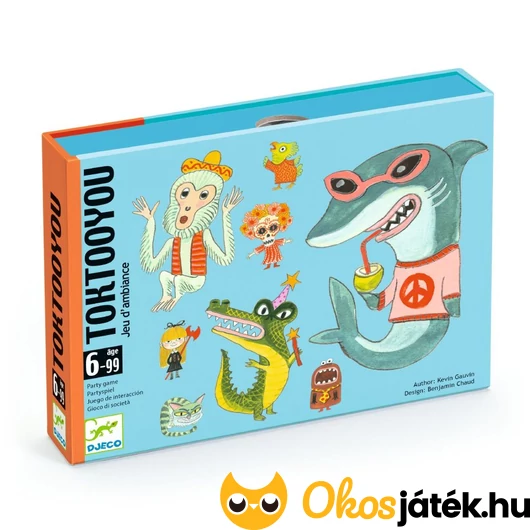 Hang-mérő - Toktooyou kártyajáték Djeco