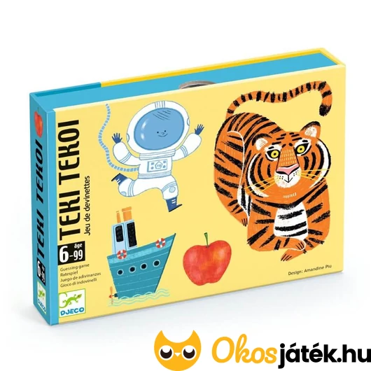 Ki vagyok én? - Téki-Tékoi kártyajáték - Djeco