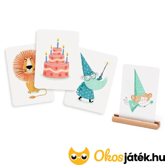 Ki vagyok én? Téki-Tékoi kártyajáték kártyái