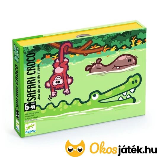 Krokodil safari kártyajáték