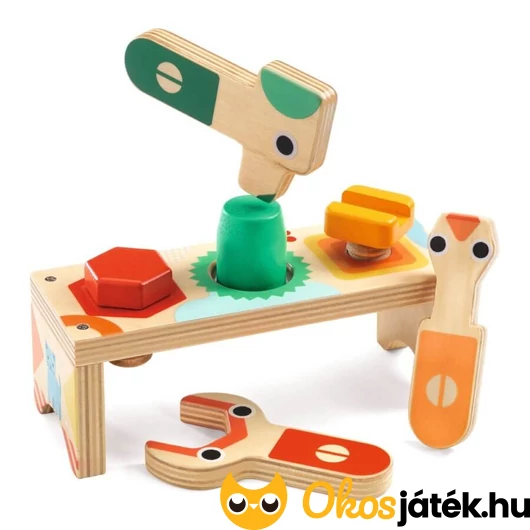 Szerelős játék gyerekeknek - Szerelőpad Djeco