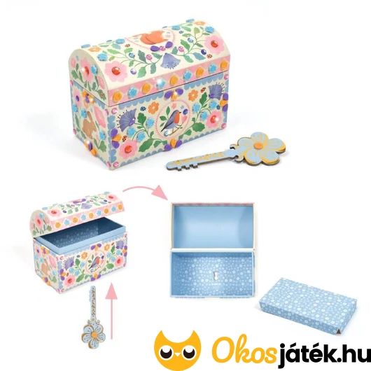 Djeco díszíthető ládikó