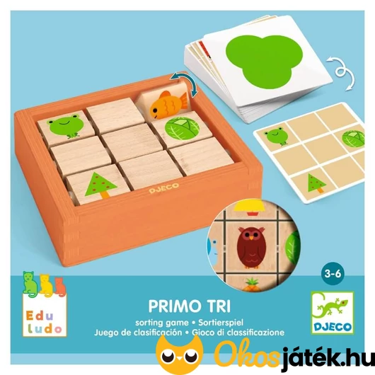  Eduludo Primo Tri fejlesztő játék - Djeco