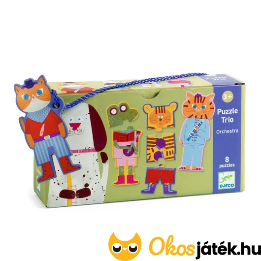 Djeco puzzle trio - Zenekar