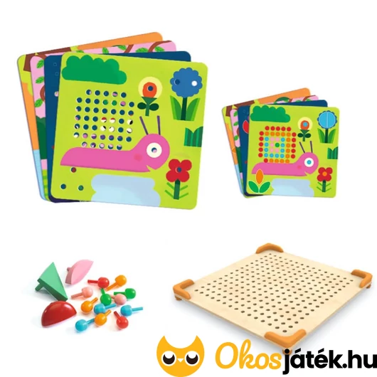 Djeco Pötyi mozaik - Kisállatok tartozékai