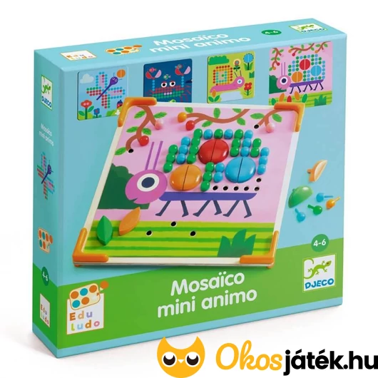 Djeco Pötyi mozaik - Kisállatok