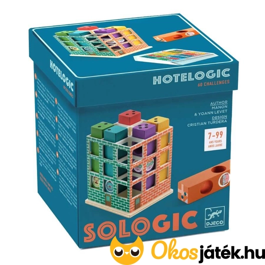 Hotelogic logikai játék - Djeco Sologic