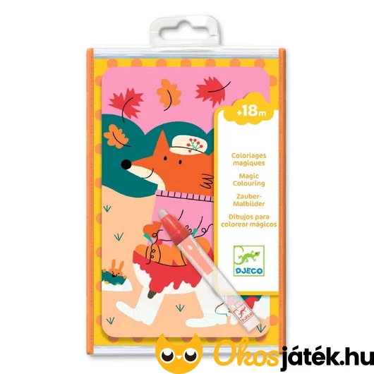 Djeco vízzel színező - 4 évszak