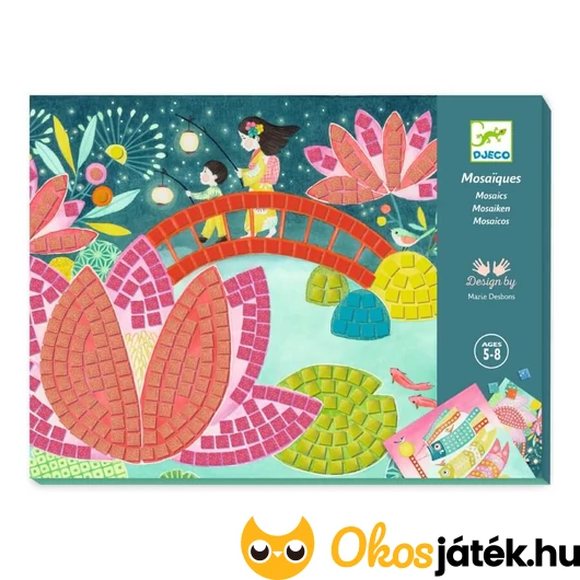 Djeco mozaikkép készítés - Japán hangulat