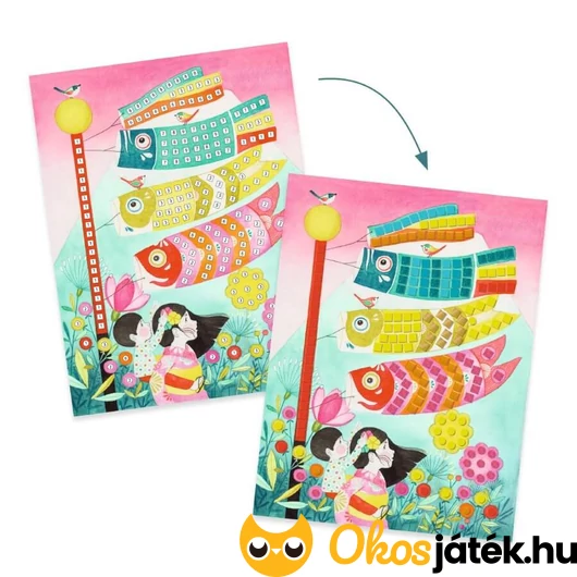 Mozaikkép készítés lépésről lépésre