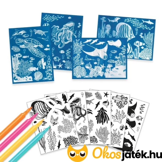 Cinotípiás kreatív készlet tartalma