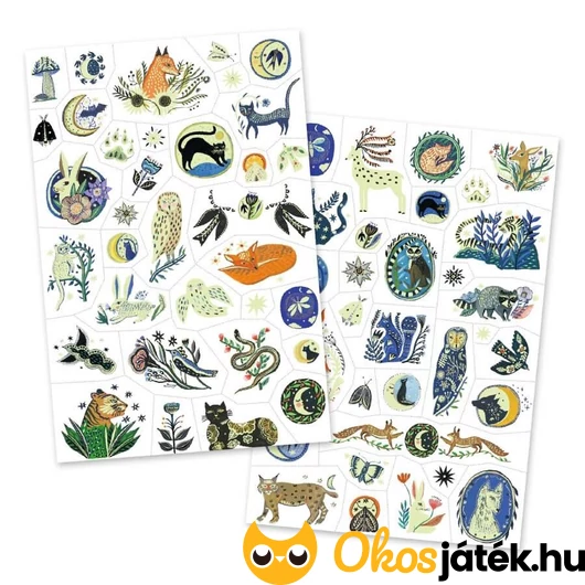 Djeco matrica tetoválás szett képei