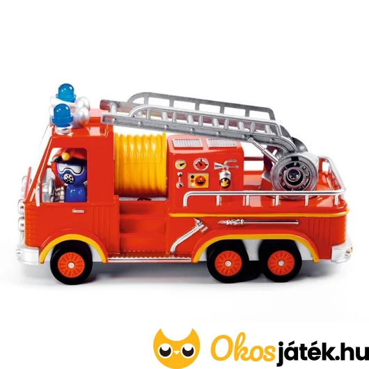 Crazy Motors Játék tűzoltóautó Djeco