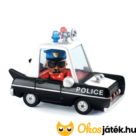 Djeco Crazy Motors Rendőrautó