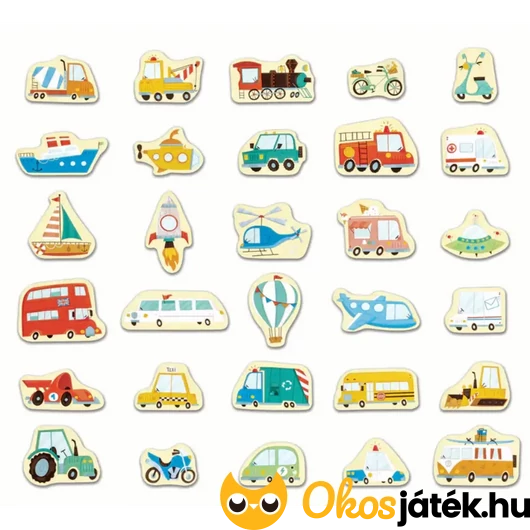 Hape mágneses járművek elemei