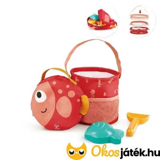 Hape utazós homokozó szett vízpartra, tengerpartra