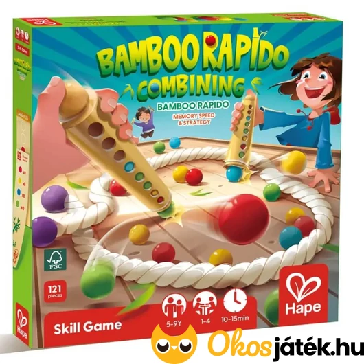 Bamboo Rapido ügyességi társasjáték
