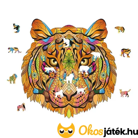 Különleges fa puzzle