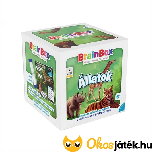 Brainbox - Állatok társasjáték Új kiadás!
