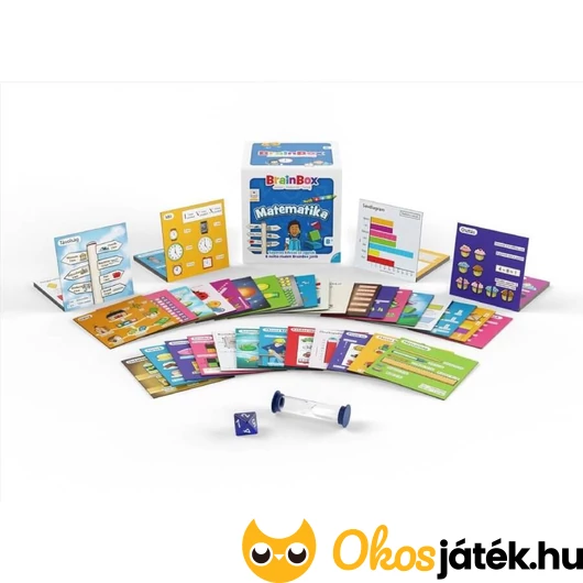 Matematika Brainbox társasjáték tartalma 