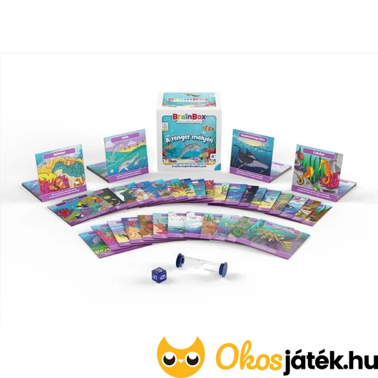 A tenger mélyén Brainbox társasjáték