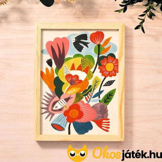 Elkészült kép képkerettel