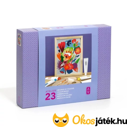 Djeco kifestő készlet felnőtteknek - Atelier 23