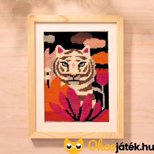 Elkészült hímzés 