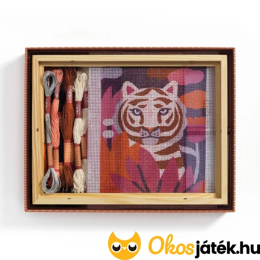 Hímzőkészlet doboz belseje