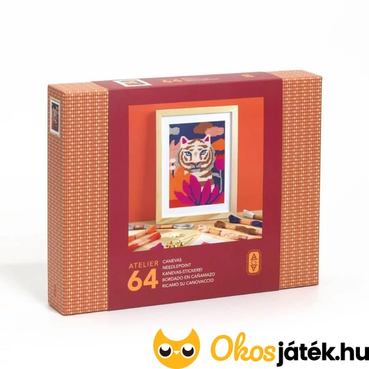 Djeco hímzőkészlet - Atelier 64