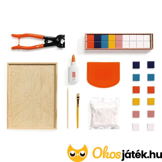 Mozaikkép készítő - szitakötő tartozékok