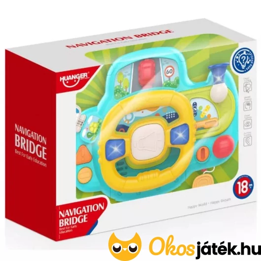 Többfunkciós kormánykerék babáknak