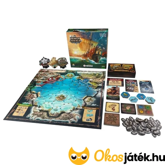 A Kraken haragja társasjáték játékelemek