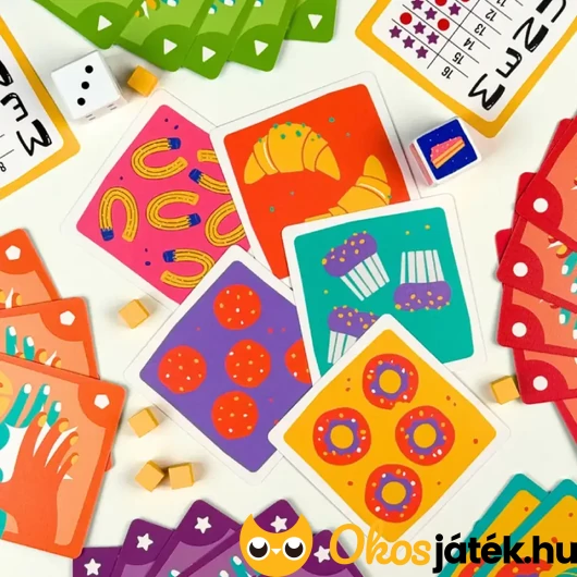 El a kekszekkel sütikártyák