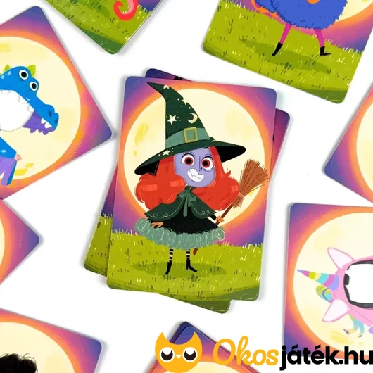 Boo Buli társasjáték kártyái