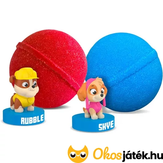 Fürdőgolyó Mancs Őrjáratos nyomda figurák 