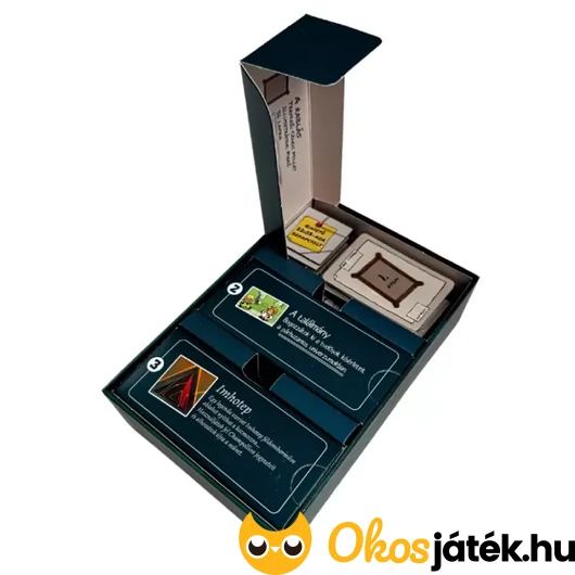 Fordulat társasjáték doboz belseje