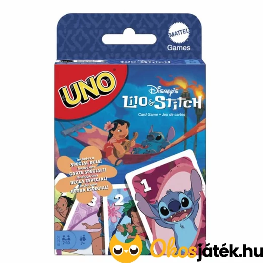 Uno kártyajáték - Lilo és Stitch