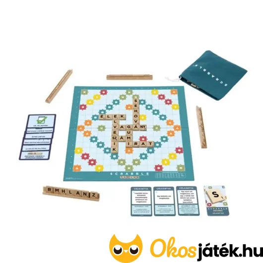 Scrabble original 2 az 1-ben társajsáték tartalma