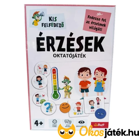 Trefl Kis Felfedező - Érzések oktatójáték