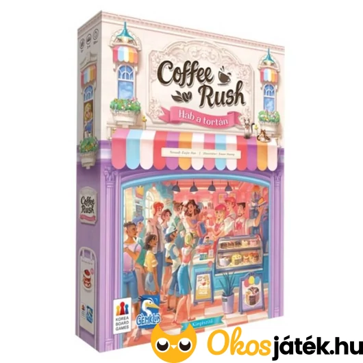 Coffee Rush - Hab a tortán társasjáték