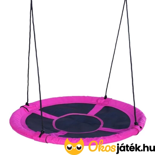 Rózsaszín fészekhinta 110cm