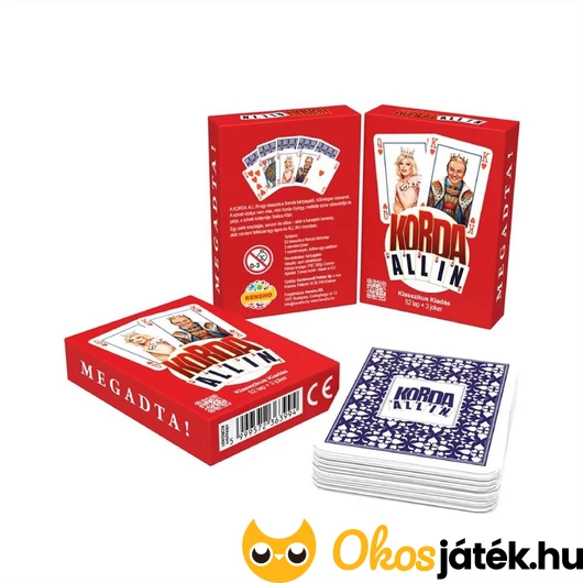 1 pakli Korda All in - Klasszikus francia kártya