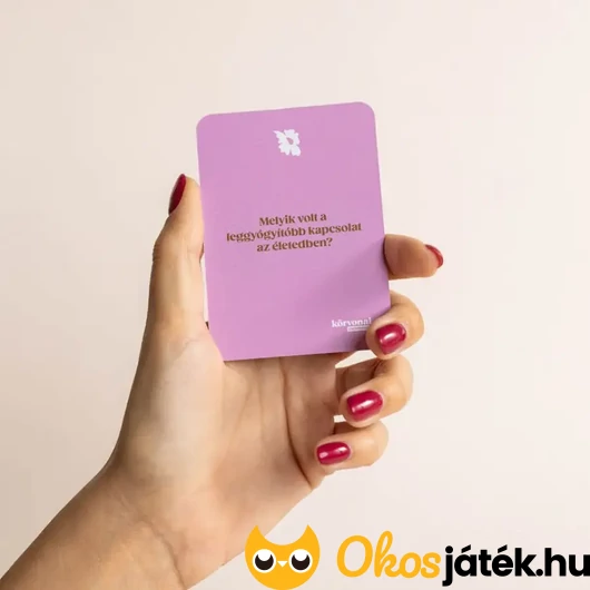 Körvonal kártyák - Terápiás beszélgetések